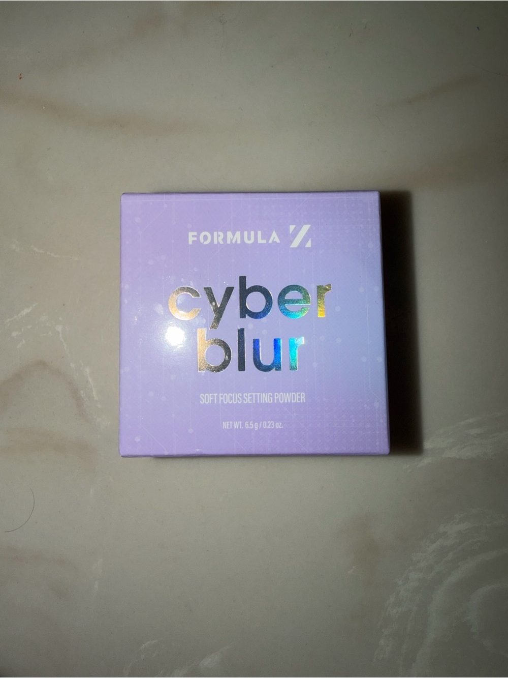 Formula Z Cyber Blur Soft Focus Setting Powder - Lavender Packaging
